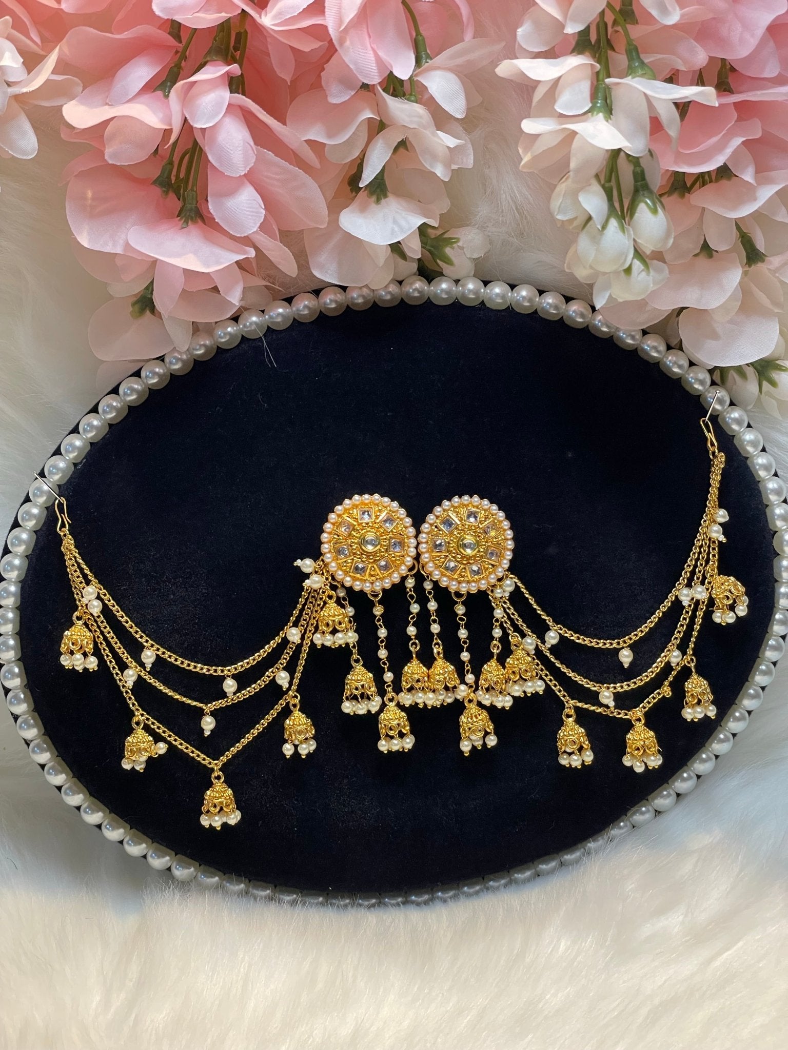 Elegant Bahubali Earrings | Indian Traditional Jewelry for Women