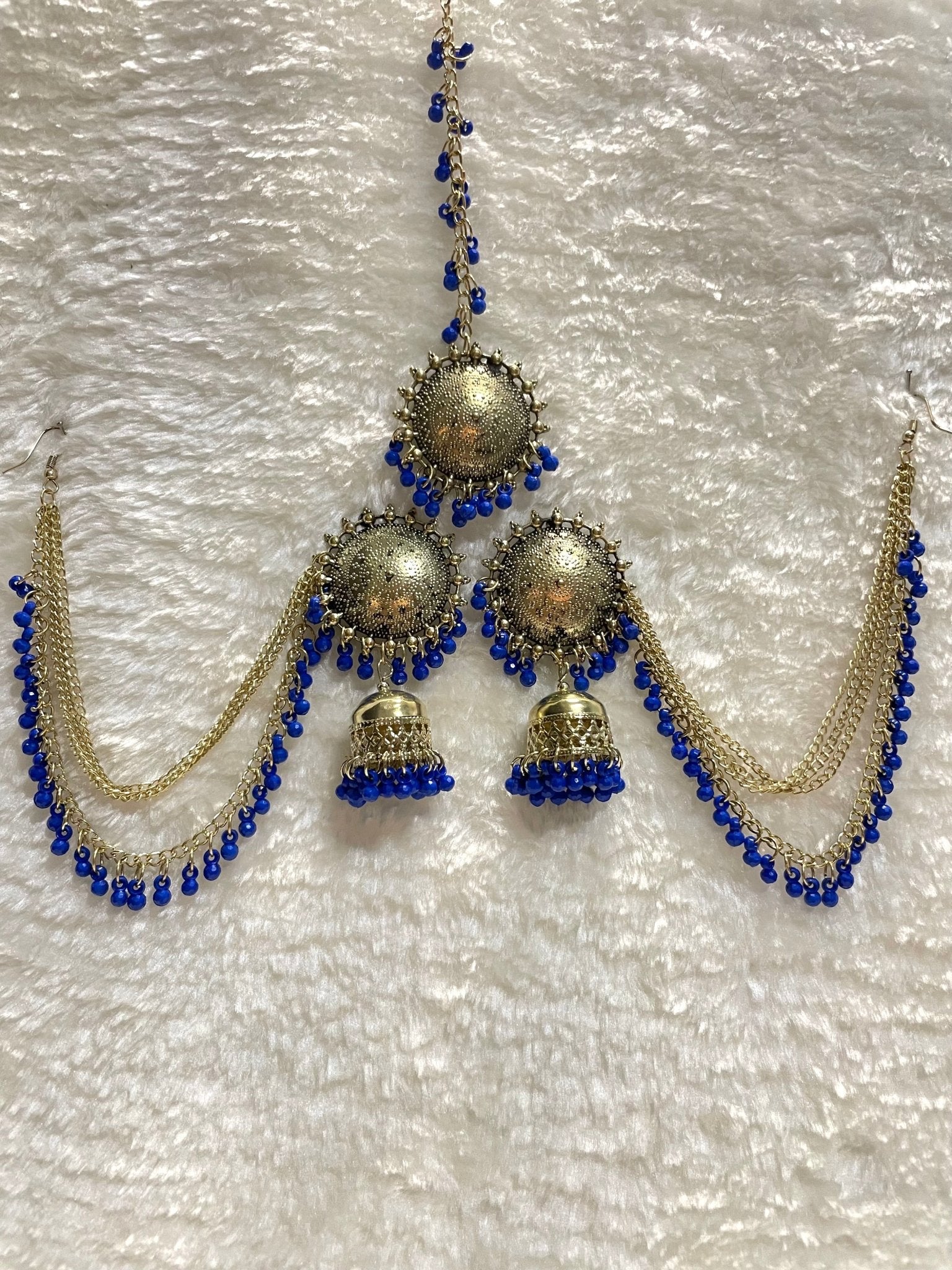 Multi Color Bahubali Jhumki Earrings Set in Mumbai at best price by Swaraj  Shop - Justdial