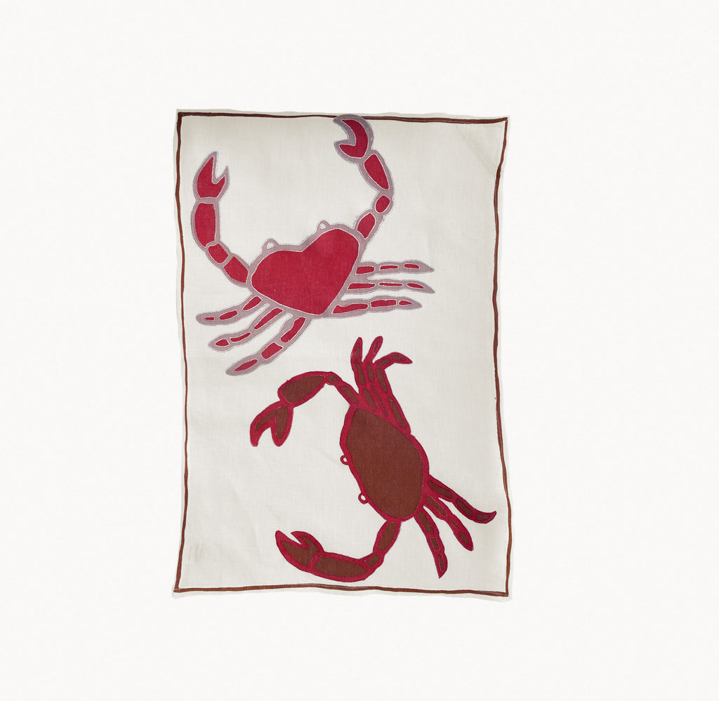 Fish & Lobster Tea Towels — SCALES & SHELLS