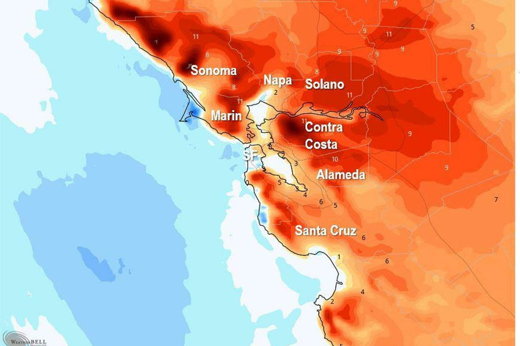 San Francisco heat wave