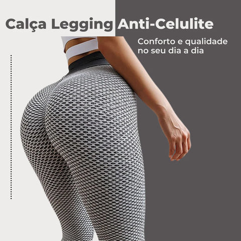 Legging Levanta Bumbum, modela Quadril e disfarça Celulites