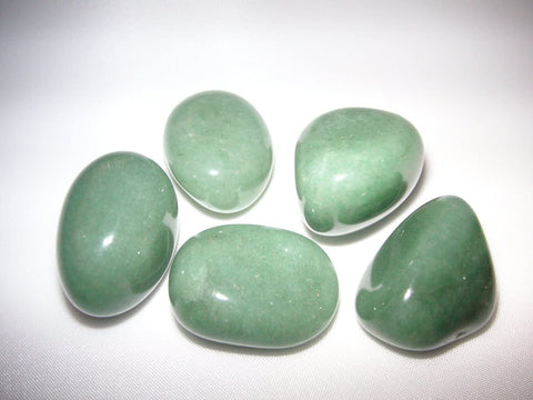 tumbled green aventurine