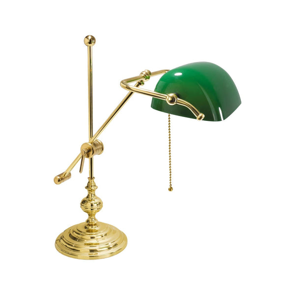 20 Antique Brass Desk Lamp Green Shade Brass Lamp Green Shade Antique Tall  Brass Library Lamp Green Glass Shade -  Canada