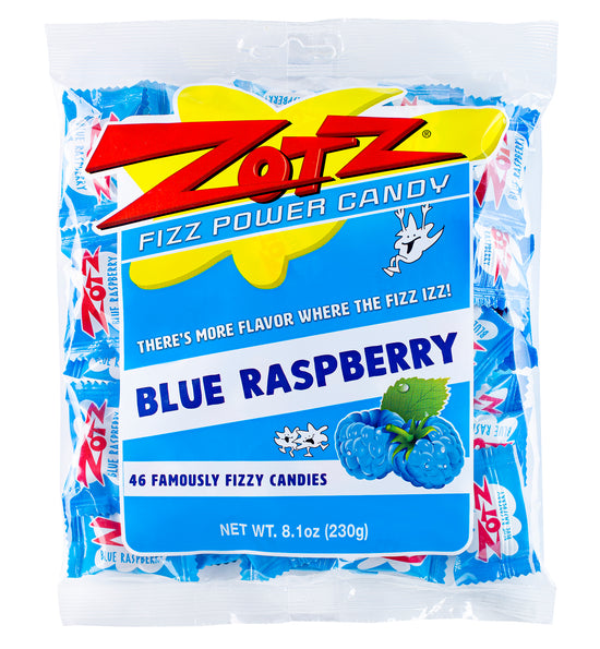 Zotz Fizzy Candy Assorted Bulk 2LB Bag of Zots Vintage Candy, Retro Candy,  Weird Candy, Zots Candies by Snackivore. 175pcs total- Watermelon, Blue