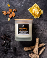 Henry & Co home fragrance Dark honey & tonka Scented candle