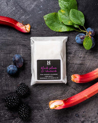 Henry & Co home fragrance black plum & rhubarb wax melts