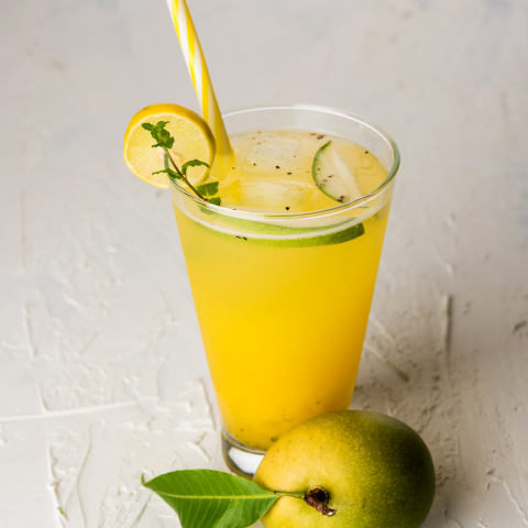 Sweet and tangy aam panna to sip on this summer