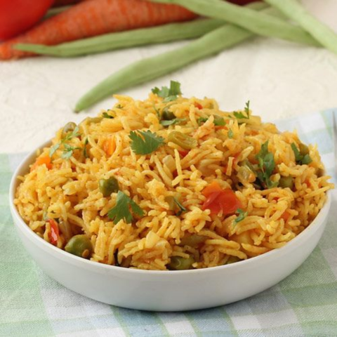 Mixed Vegetable Pulao