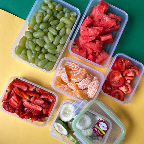 Using Air-tight containers to store food in the refrigerator