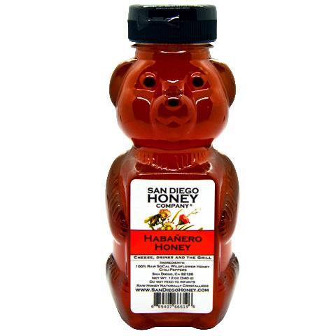 Habanero Infused Raw San Deigo Honey