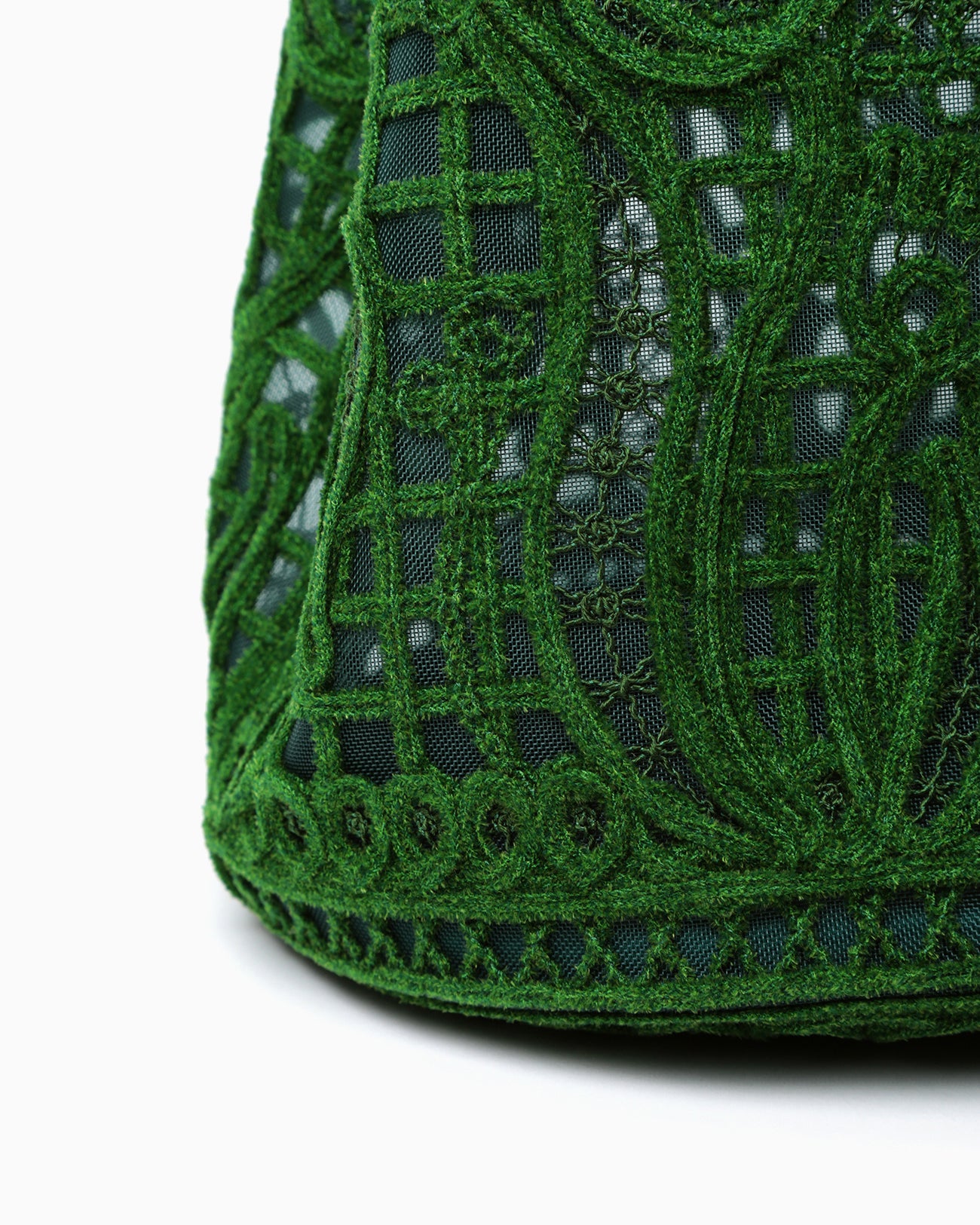 Cord Embroidery Bucket Bag | labiela.com