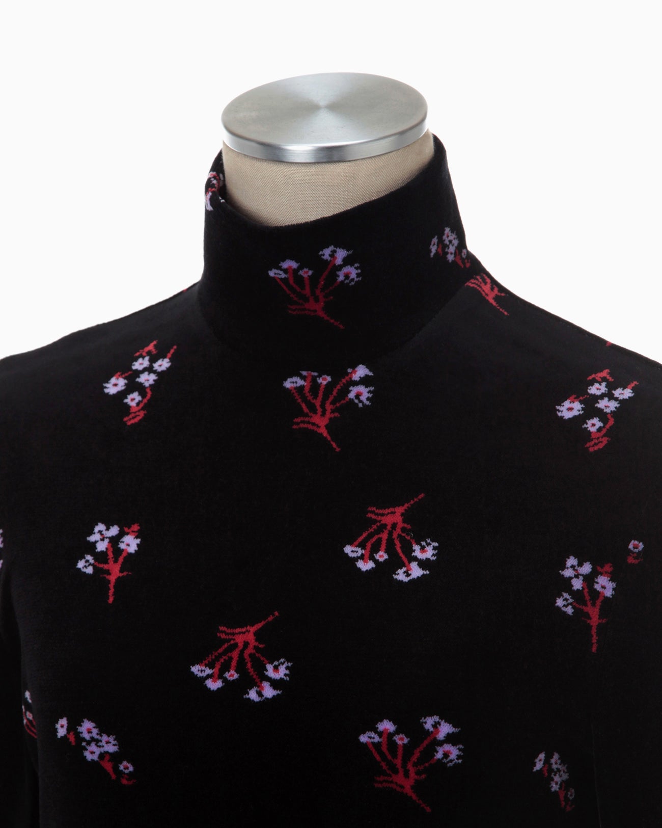 高評価なギフト 上下セット Mame Flowered Velour Jacquard Polo