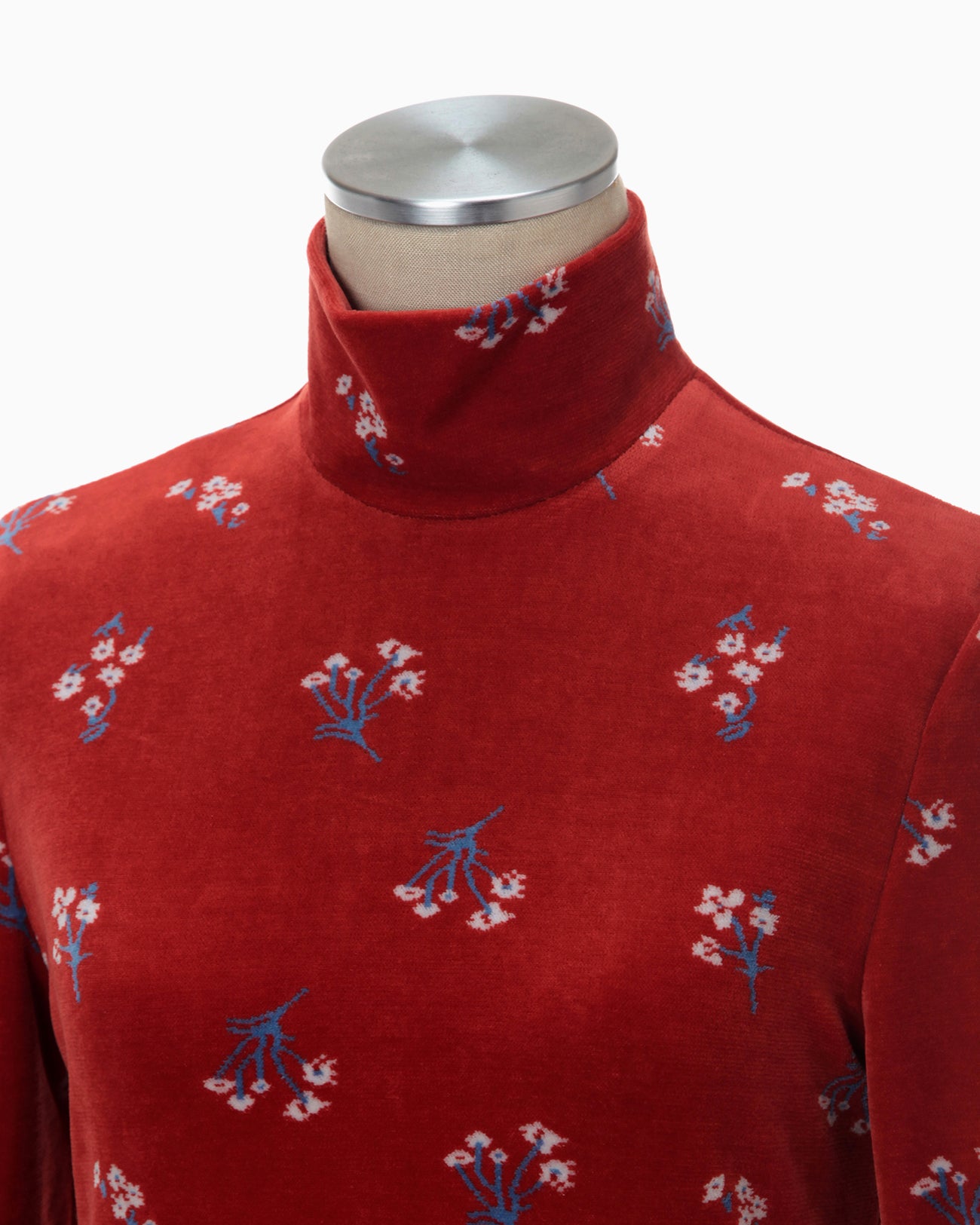 上下セット Mame Flowered Velour Jacquard Polo アウトレット公式店