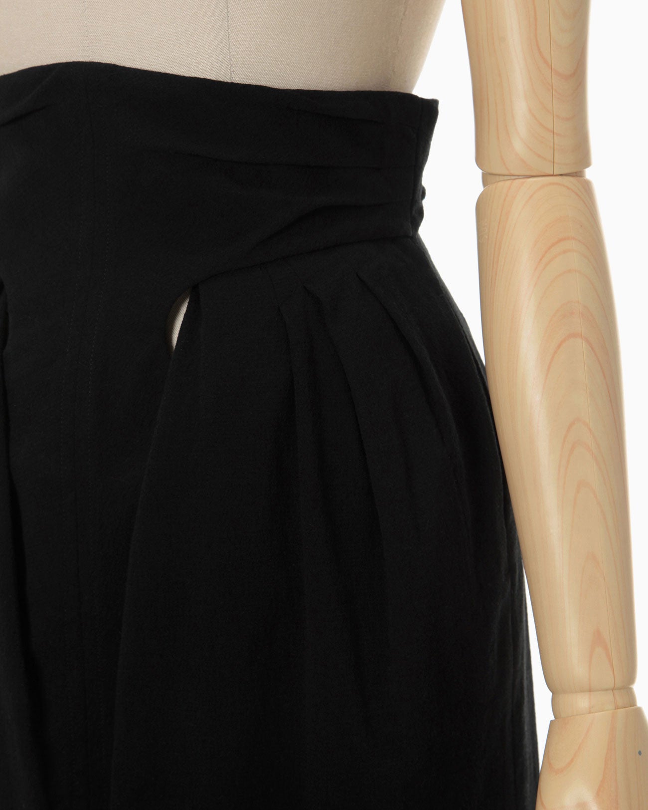 Crepe Hole High Waisted Skirt mame | ajmalstud.com