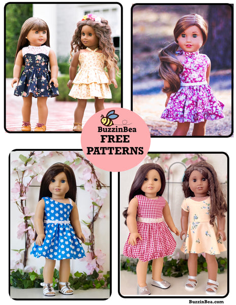 free 18 inch doll pattern