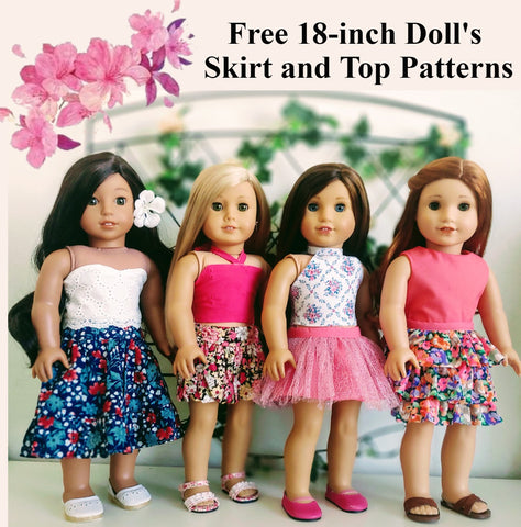 18-Inch Doll Skirt Tutorial, Blog