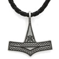 Norse 2018 Viking Jewelry Thor Hammer Mjolnir Amulet Scandinavian Male Pendant Necklace Gothic Jewerly