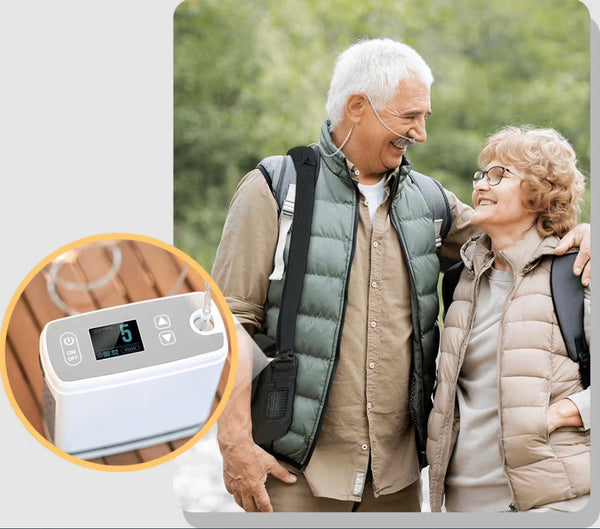 take your portable oxygen concentrator to live the fullest