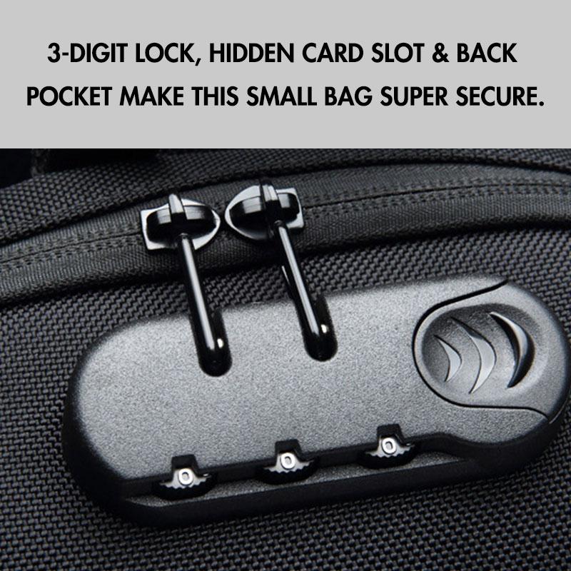 anti theft zipper lock