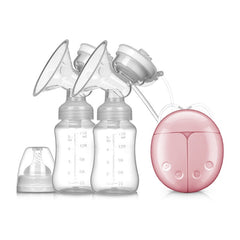Double Bilateral Electric Breast Pump Milker Suction Large Automatic Massage Postpartum Milk Maker Bebes Accesorios