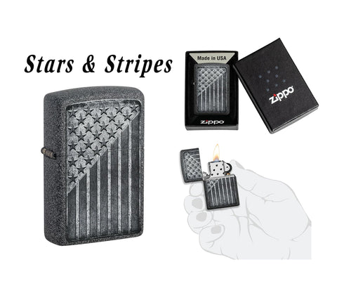 kapillærer bekvemmelighed kapitel Zippo Lighter - Star Emblem – Freedom Classics Outdoors