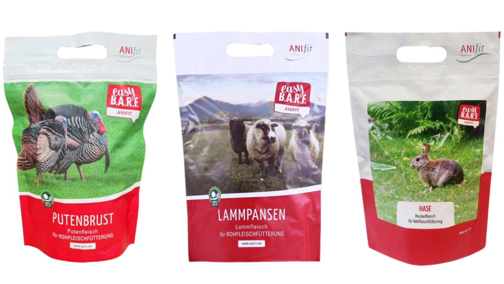 BARF für Hunde von Anifit