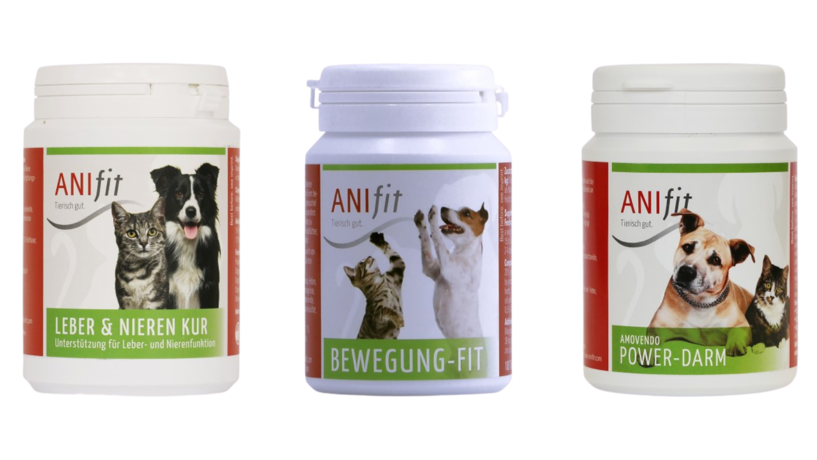 Nahrungsergänzungsmittel von Anifit für Hunde und Katzen