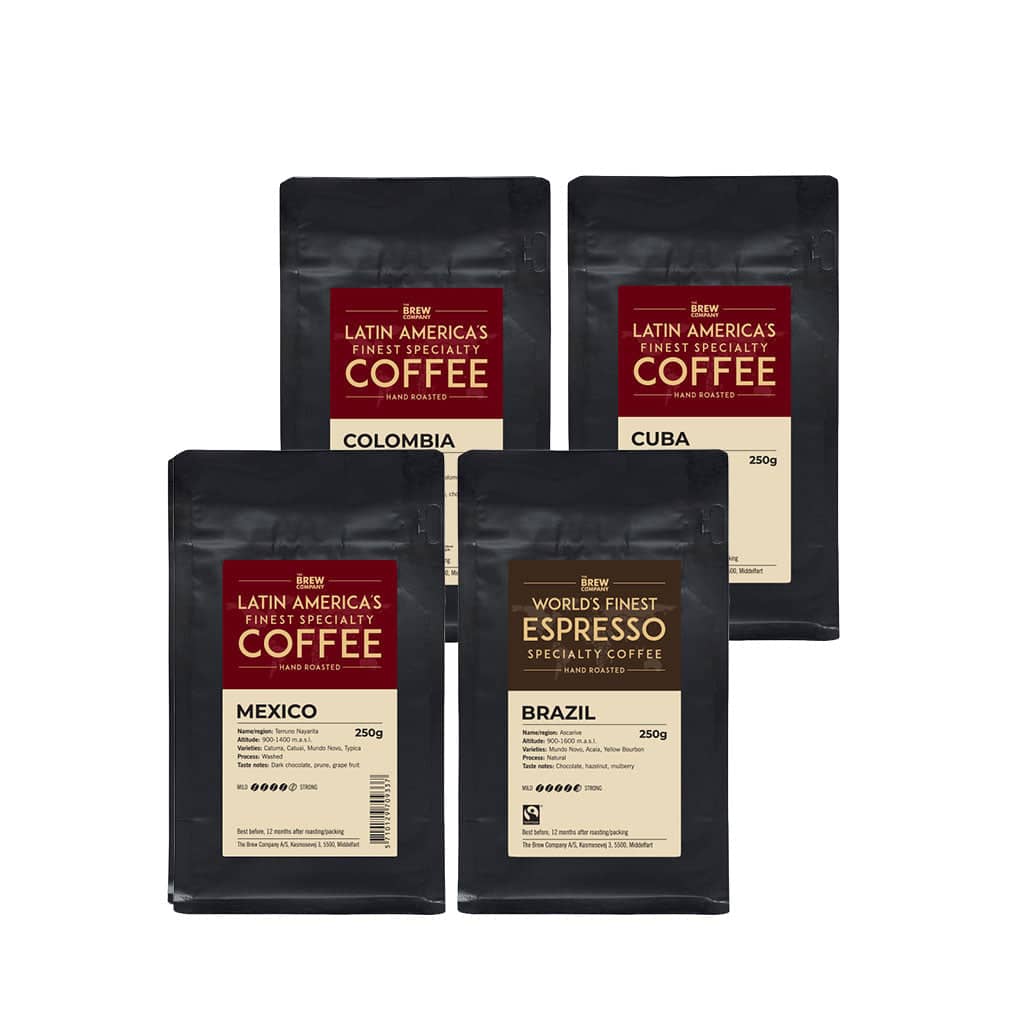 TASTER PACK LATIN AMERICA (STRONG) Coffee Beans The Brew Company