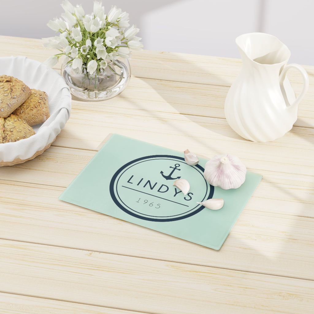 "Lindy's Logo Cutting Board" - Cutting Board
