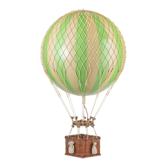 Hot air balloon - green