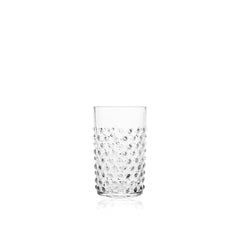 Water glass HOBNAIL - crystal