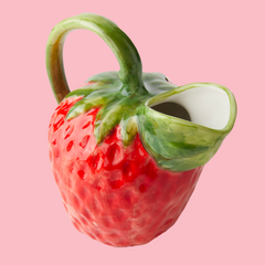 Ceramic strawberry jug