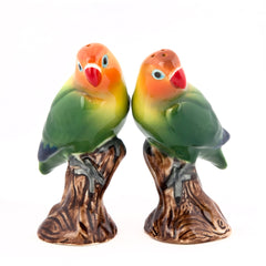 Quail Ceramics - Love Birds Salt & Pepper Set