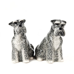 Salz & Pfefferstreuer Set - Schnautzer von Quail