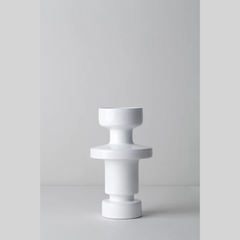 Vase LINCK ceramic - V7 white
