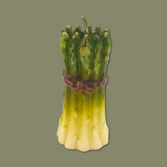 Candle vegetables - asparagus