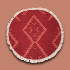 Teppich NAVAJO round - berry