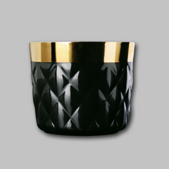 Champagne cup SIP OF GOLD Cushion - black