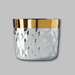 Champagne Mug SIP OF GOLD Cushion - platinum