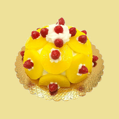 Candle cake - pineapple cake