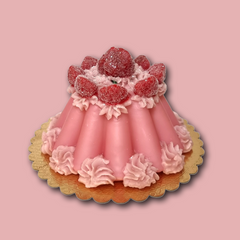 Candle Cake - Pink Pudding