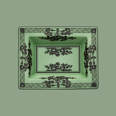 Bowl rectangular - light green / black