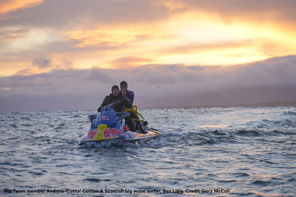 Louis Thomas-Hudson and Andrew ‘Cotty’ Cotton – Nazare to Ireland