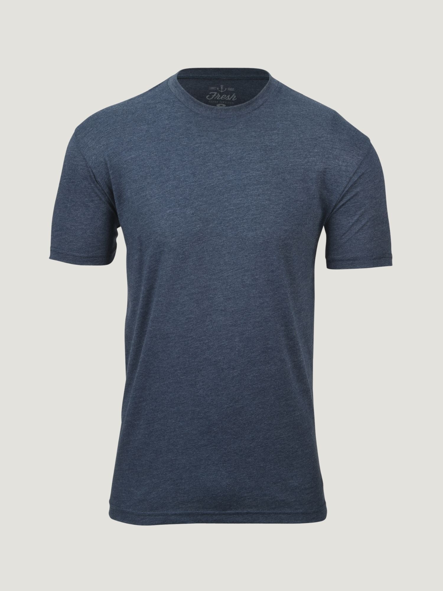 Navy Crew Neck Tee | Fresh Clean Threads Canada