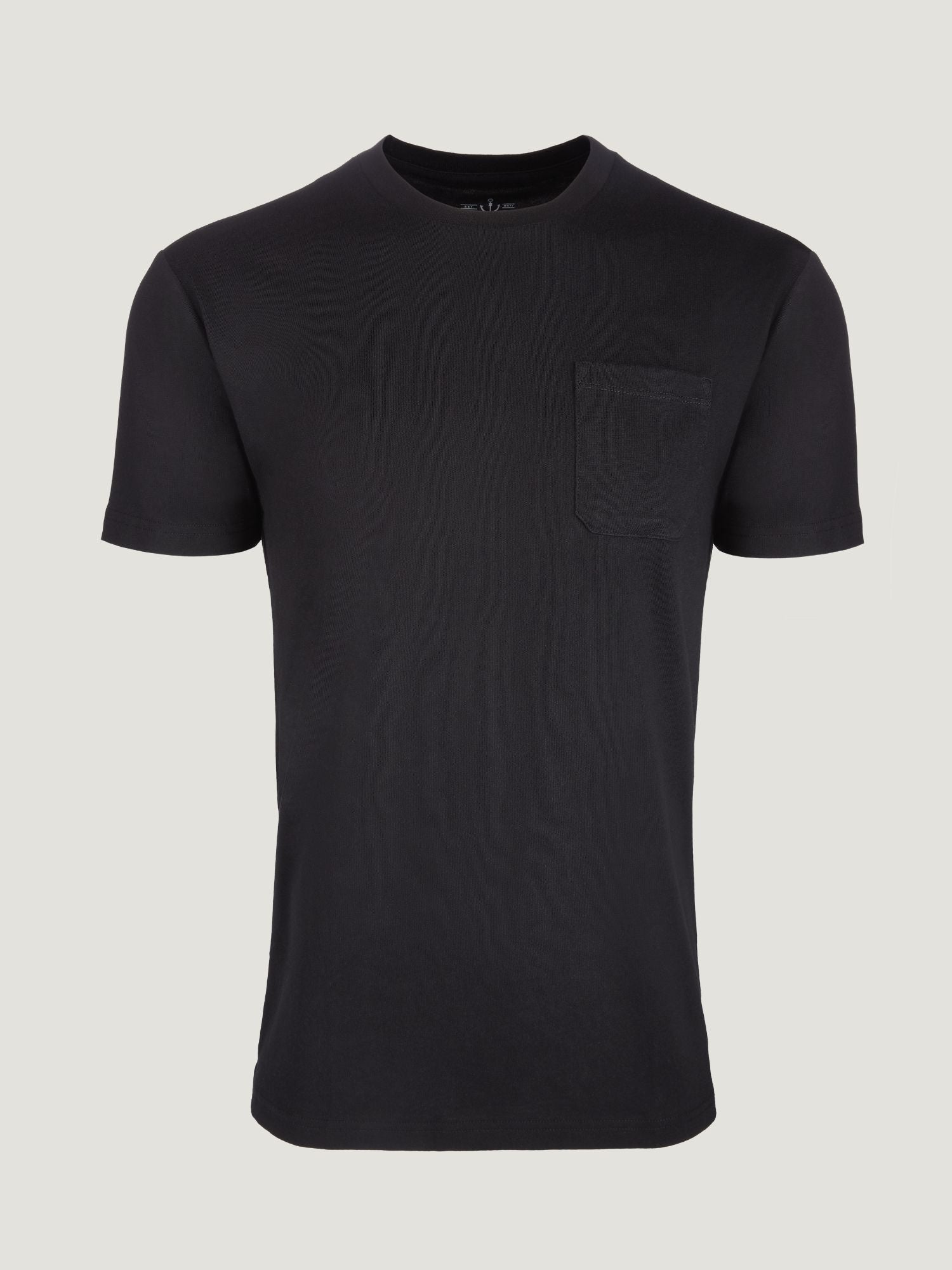 Black Pocket Tee