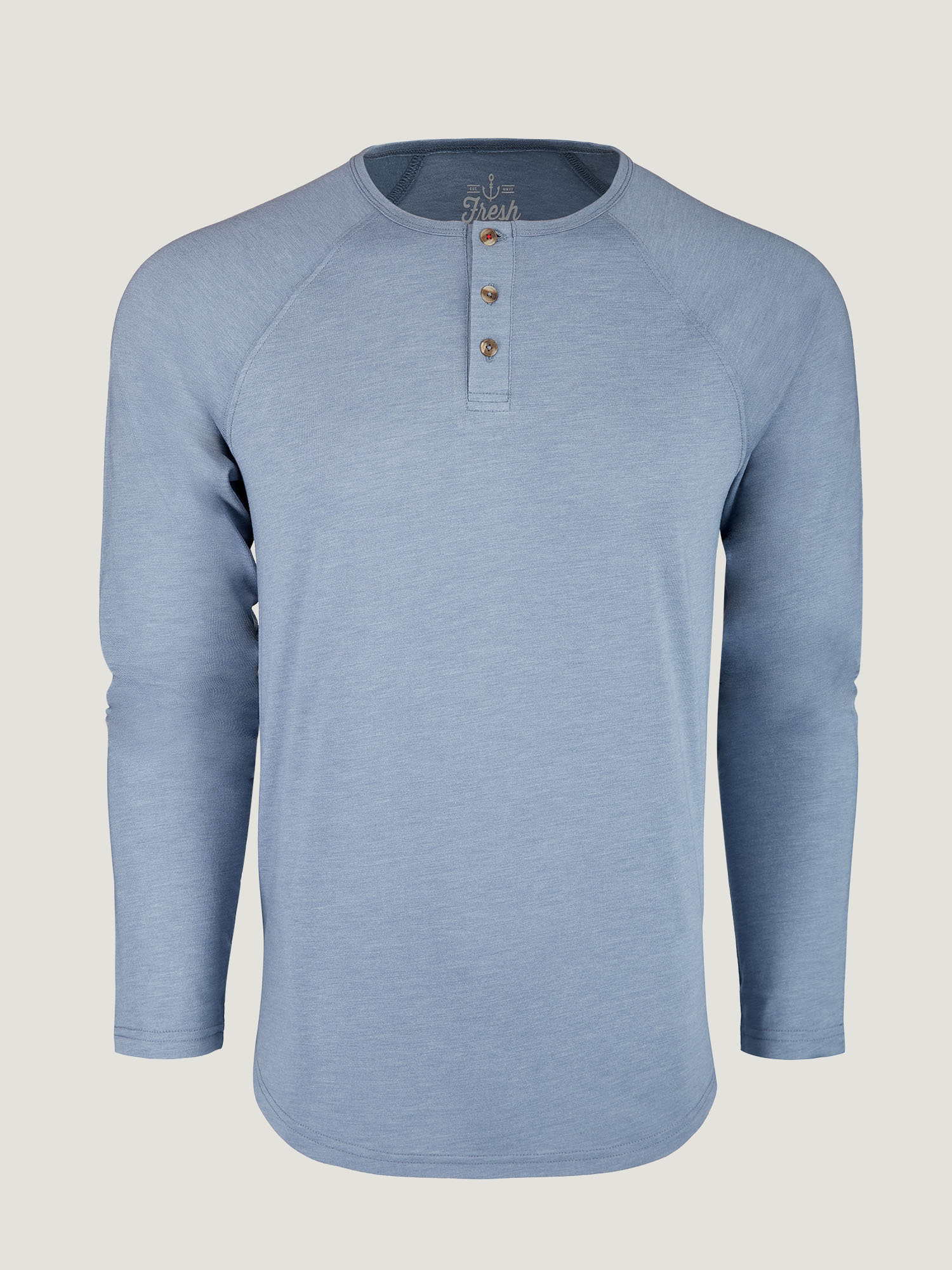 Basic Long Sleeve Henley 3-Pack