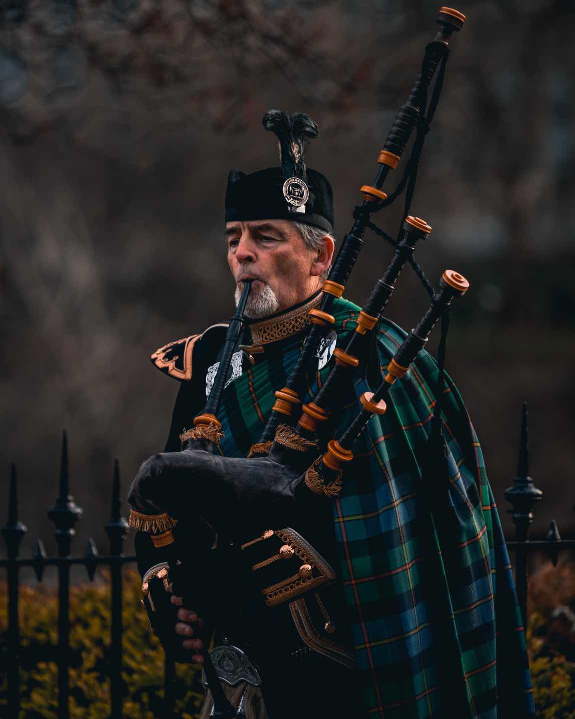 photo of a Scottish piper