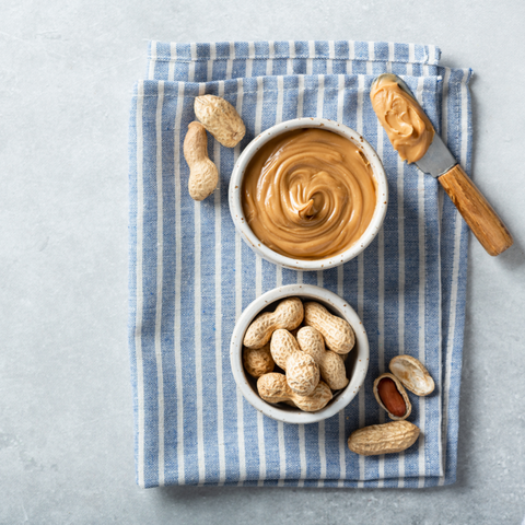 Image of peanut butter with some quality peanuts