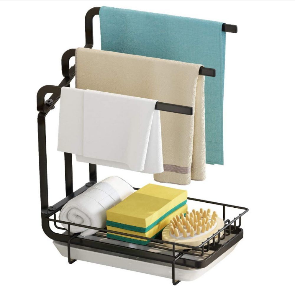 Cloth Rack & Countertop Sink Organization