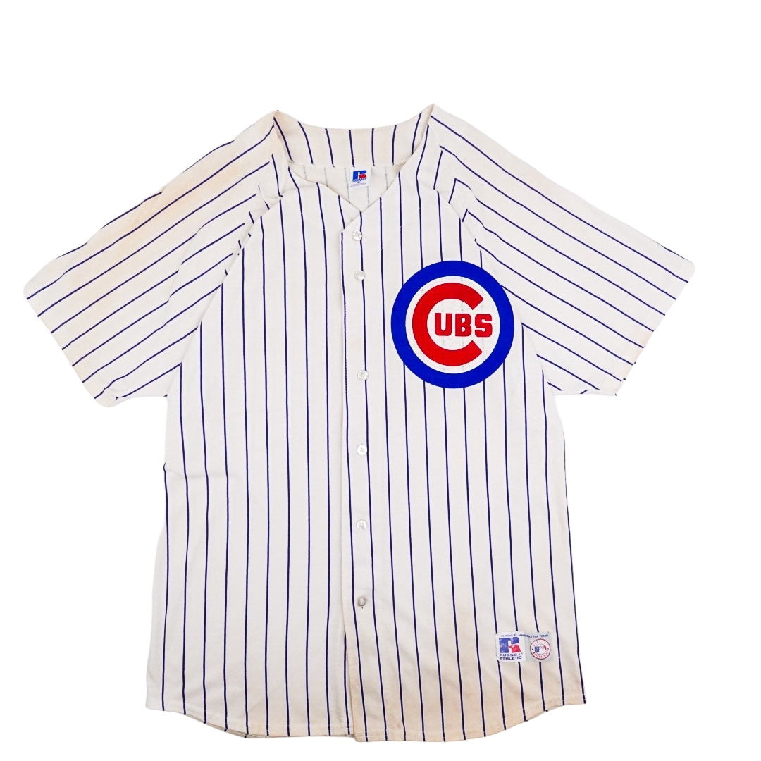 Vintage Chicago Cubs Pinstripe Jersery - XL - Vintage Packs product image